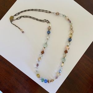 Holly Yashi Swarovski Pearl and Crystal Necklace